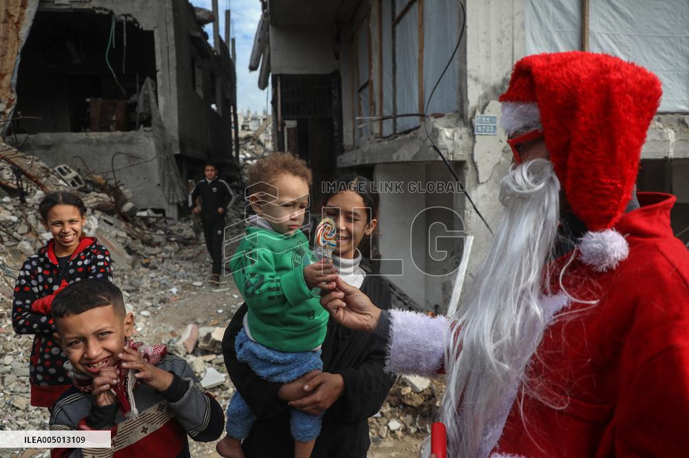 New Year Celebrations in Gaza