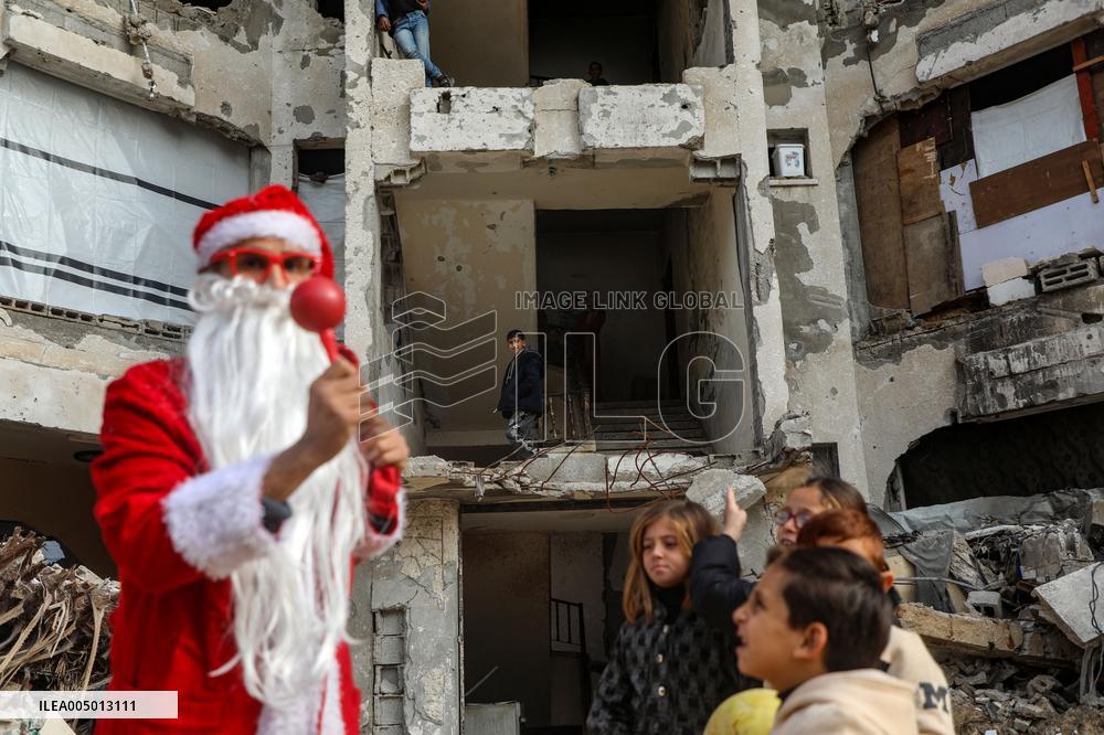New Year Celebrations in Gaza
