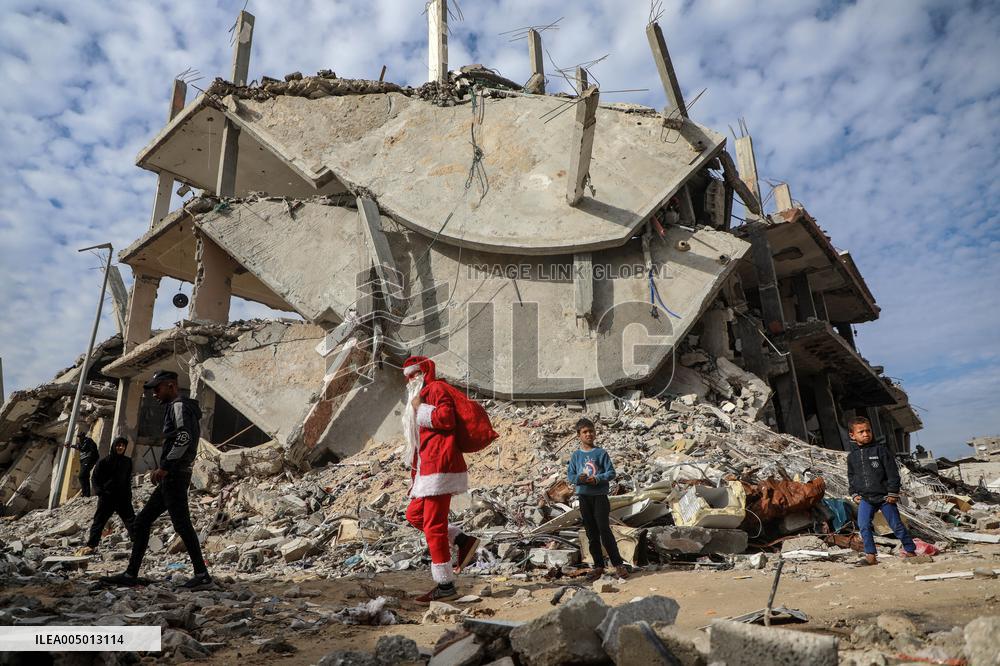 New Year Celebrations in Gaza