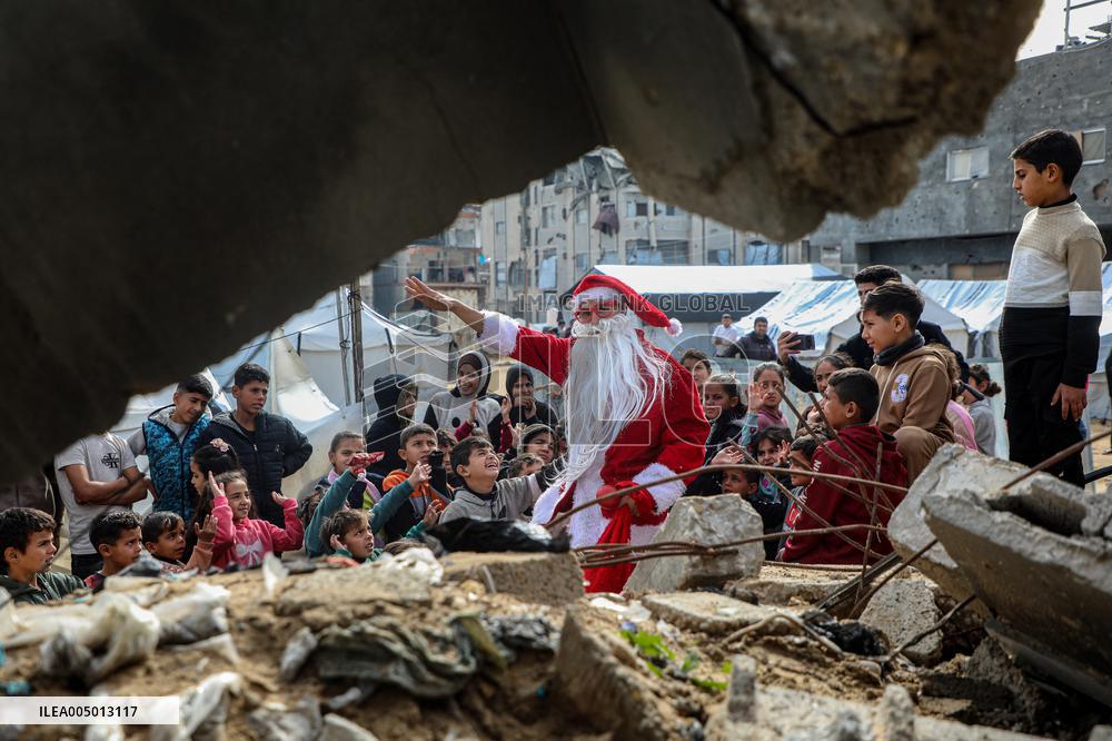 New Year Celebrations in Gaza
