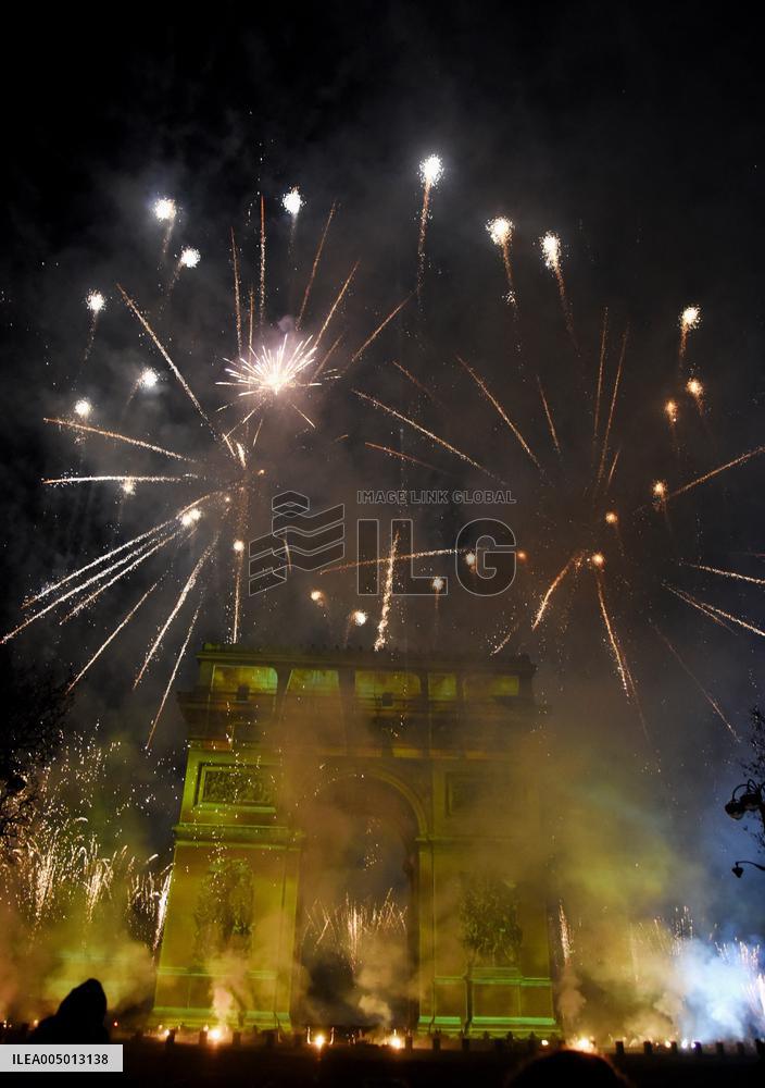 New Year Celebrations in France - Paris