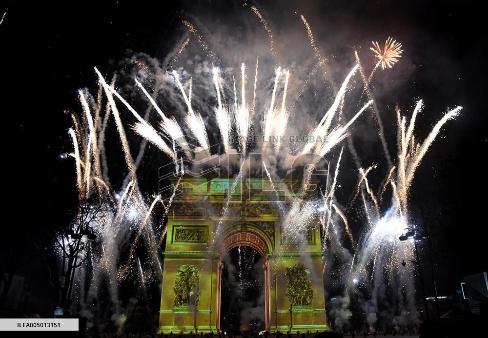 New Year Celebrations in France - Paris