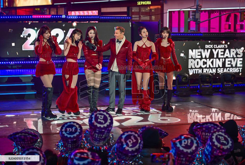 2025 New Years Eve in Times Square