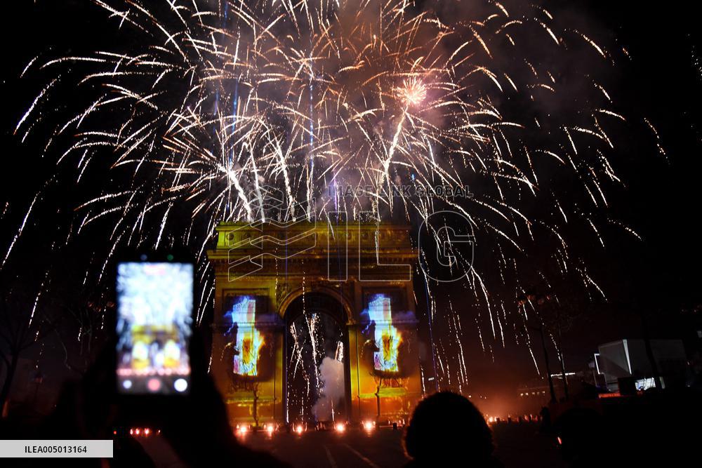 New Year Celebrations in France - Paris