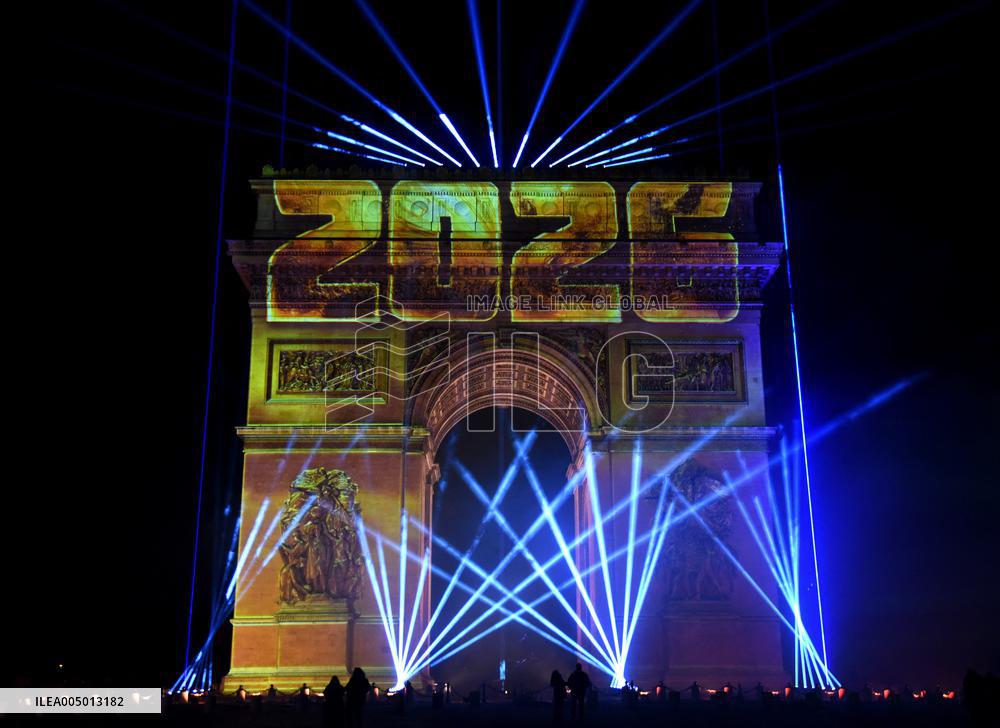 New Year Celebrations in France - Paris