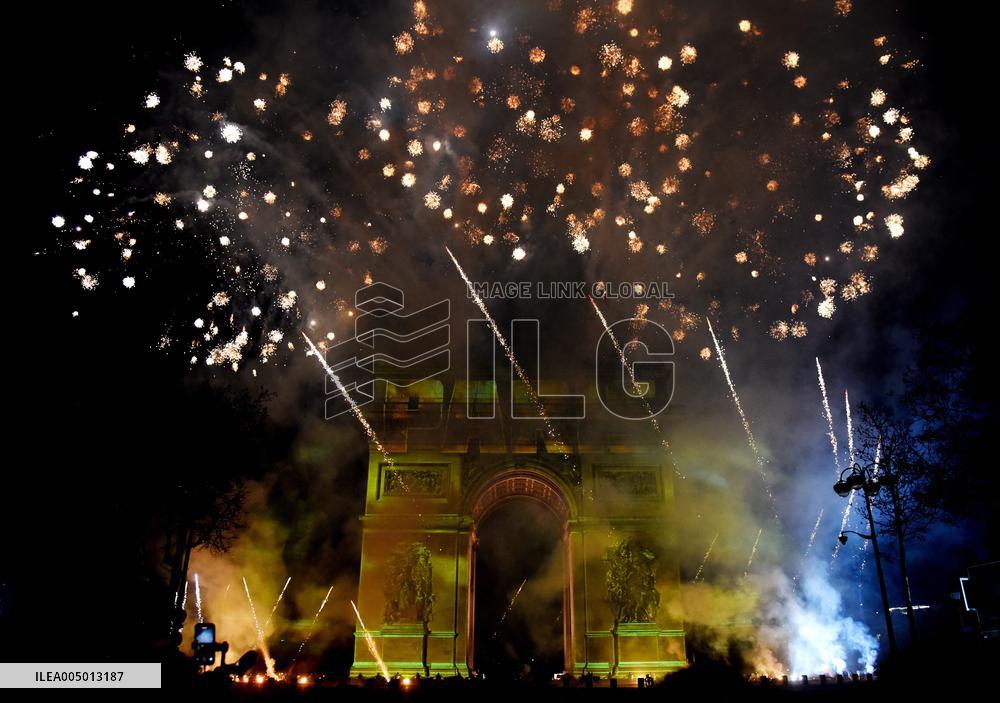 New Year Celebrations in France - Paris