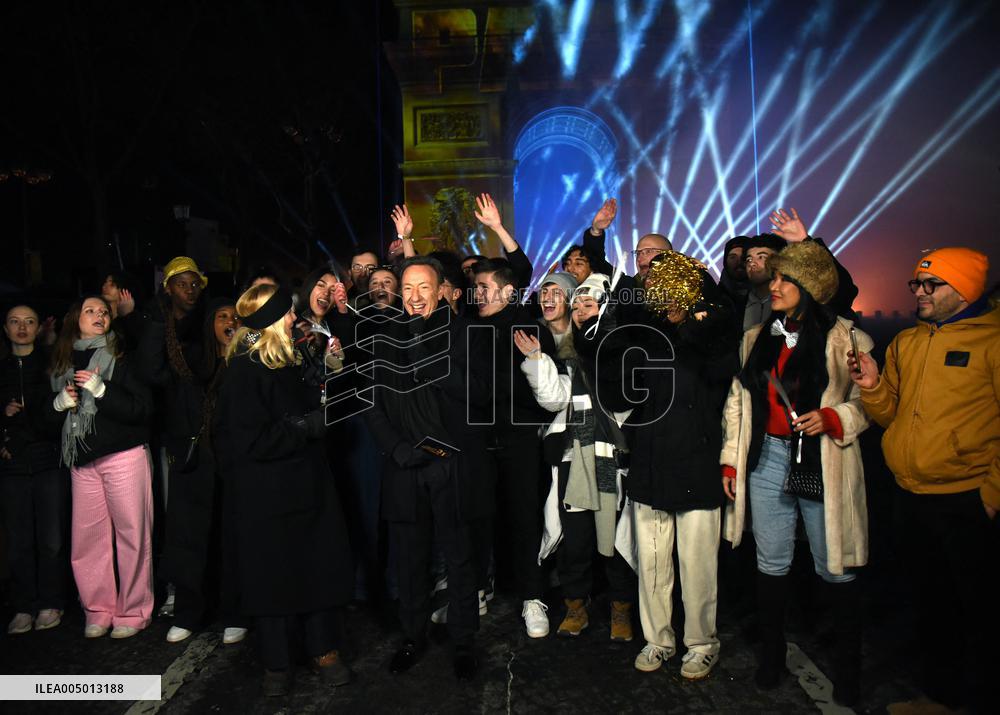New Year Celebrations in France - Paris