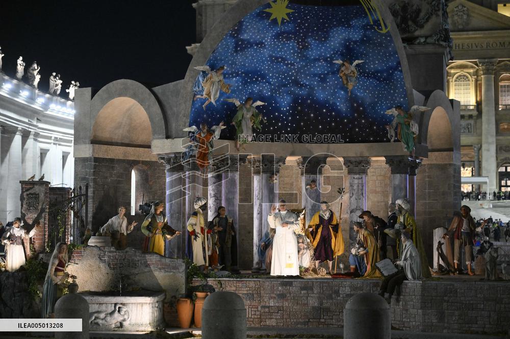 Pope Leo XIV Visits The Nativity Scene - Vatican