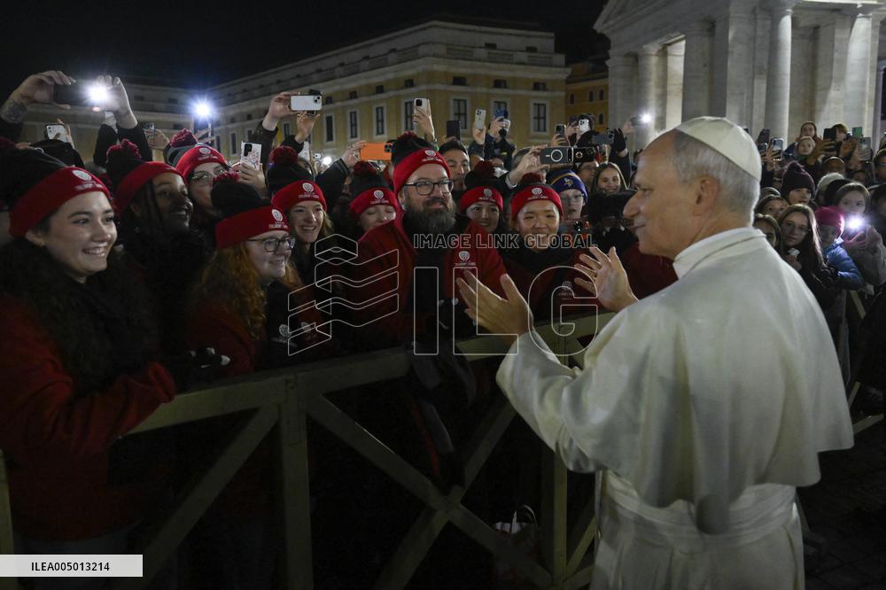 Pope Leo XIV Visits The Nativity Scene - Vatican