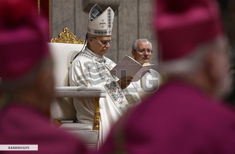 Pope Leo XIV Leads Final Celebration of 2025 - Vatican