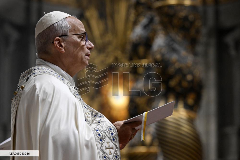 Pope Leo XIV Leads Final Celebration of 2025 - Vatican