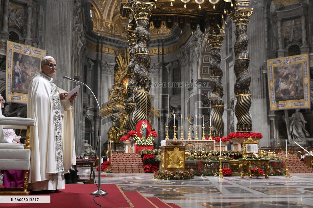 Pope Leo XIV Leads Final Celebration of 2025 - Vatican