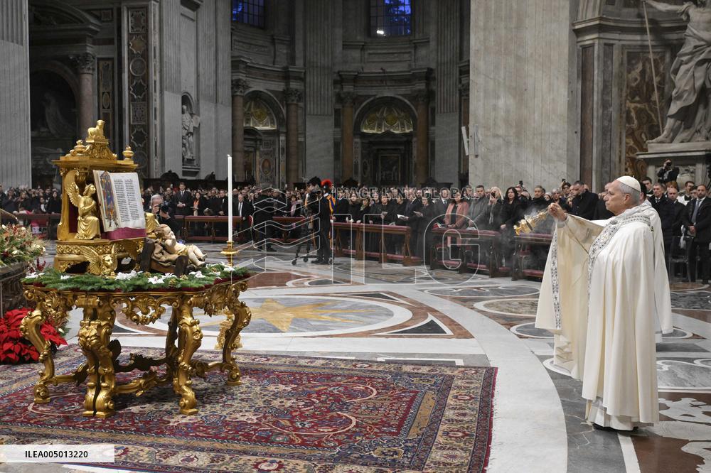 Pope Leo XIV Leads Final Celebration of 2025 - Vatican