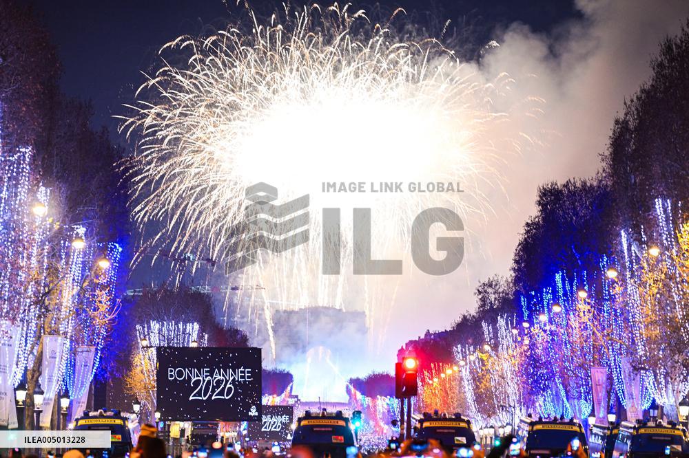 New Year Celebrations in France - Paris