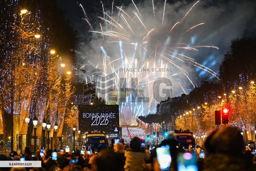 New Year Celebrations in France - Paris