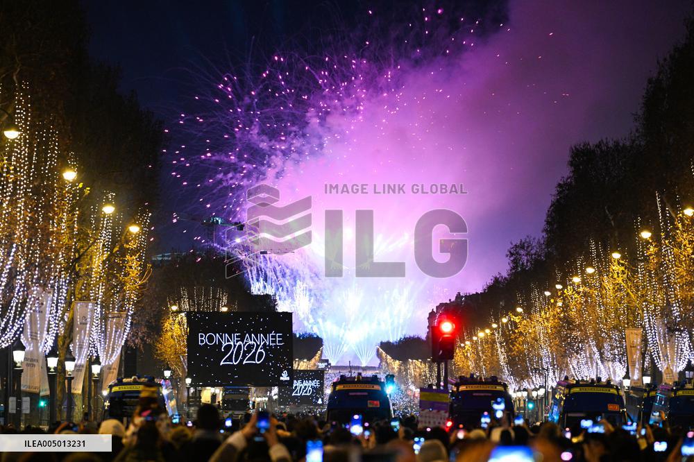 New Year Celebrations in France - Paris