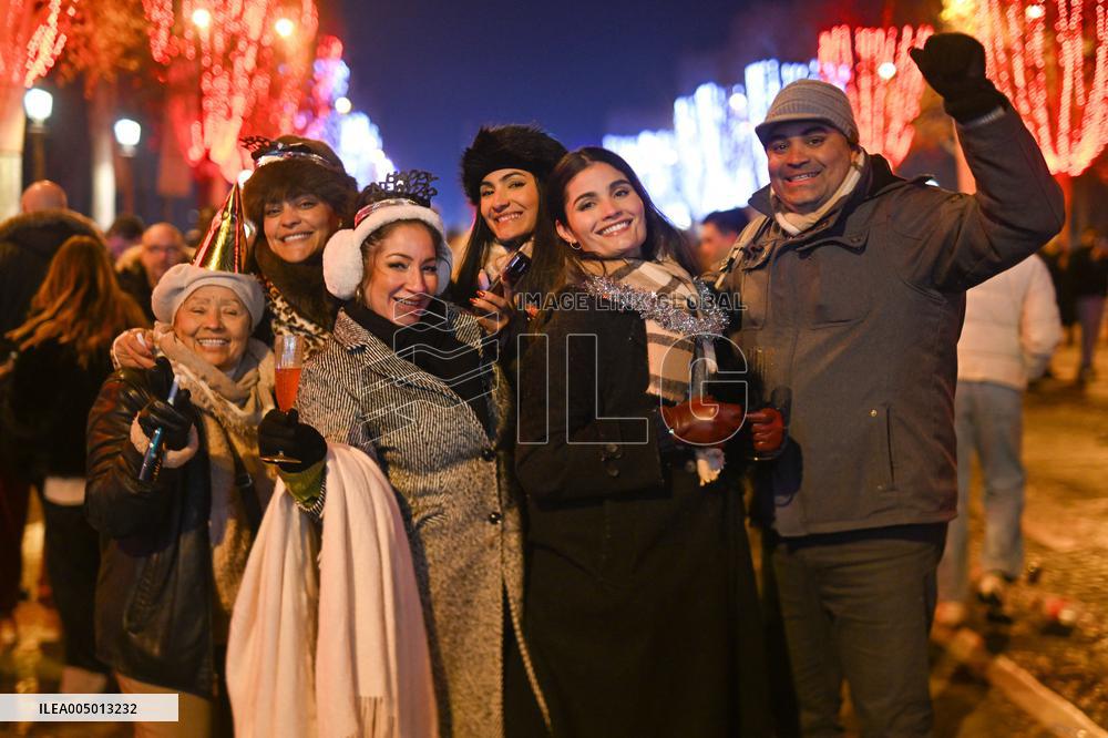 New Year Celebrations in France - Paris