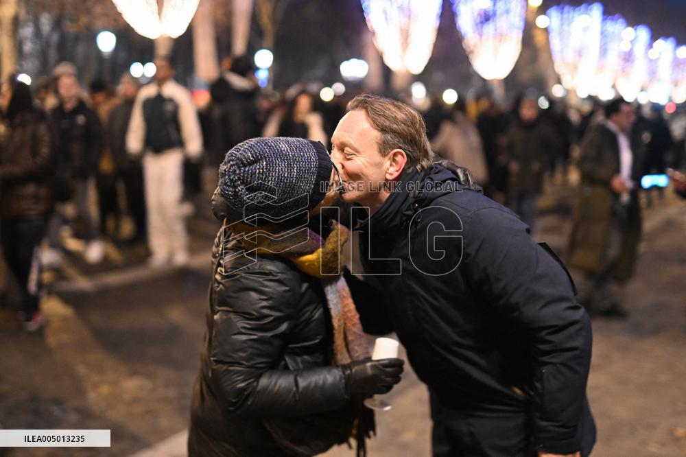 New Year Celebrations in France - Paris