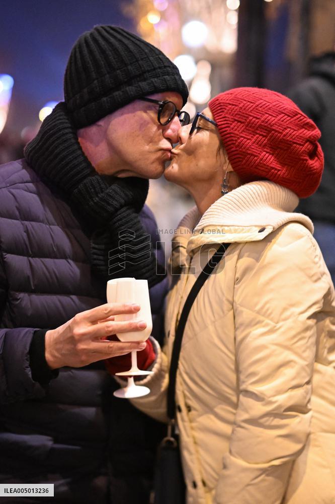 New Year Celebrations in France - Paris
