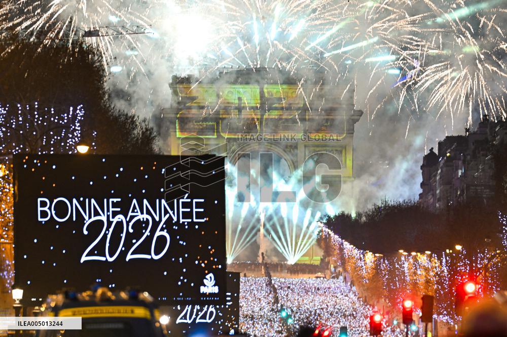 New Year Celebrations in France - Paris