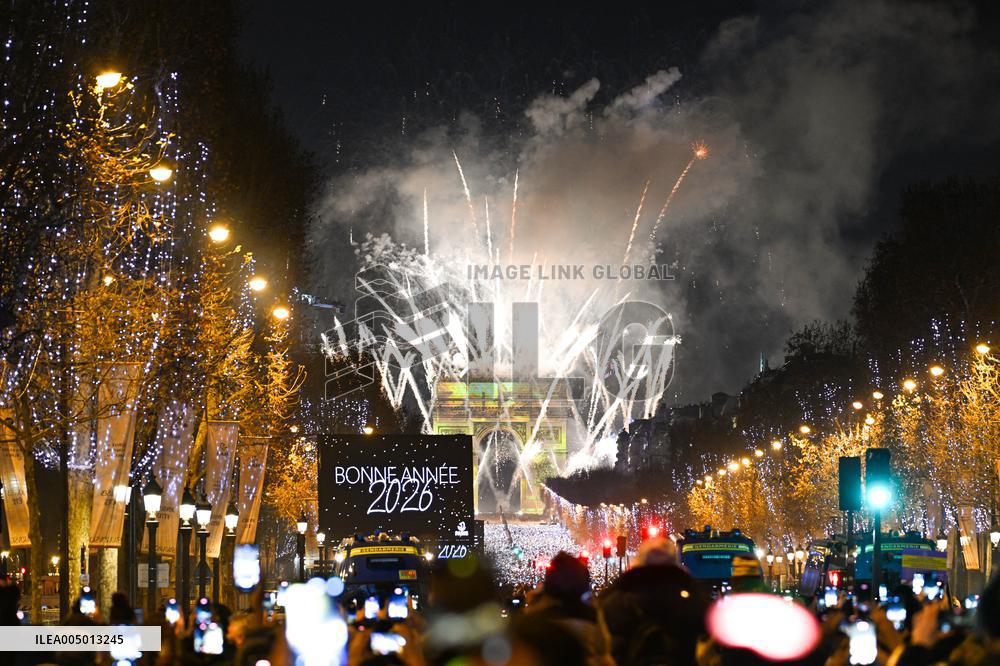 New Year Celebrations in France - Paris