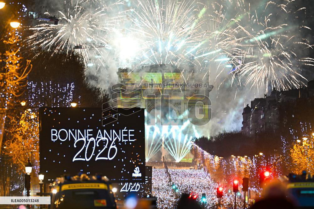 New Year Celebrations in France - Paris
