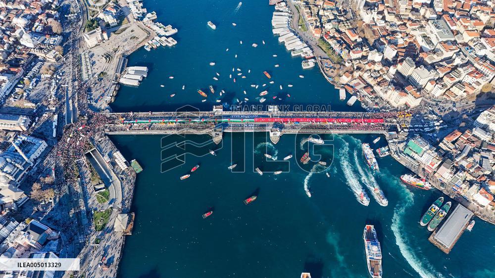 More Than Half A Million People Rallied For Gaza - Istanbul