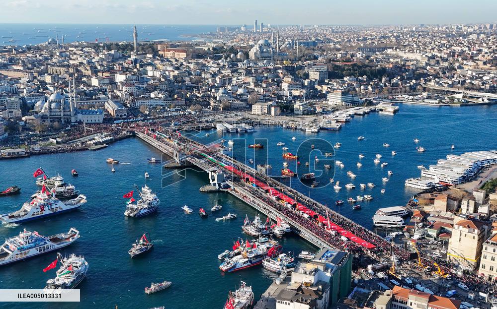 More Than Half A Million People Rallied For Gaza - Istanbul