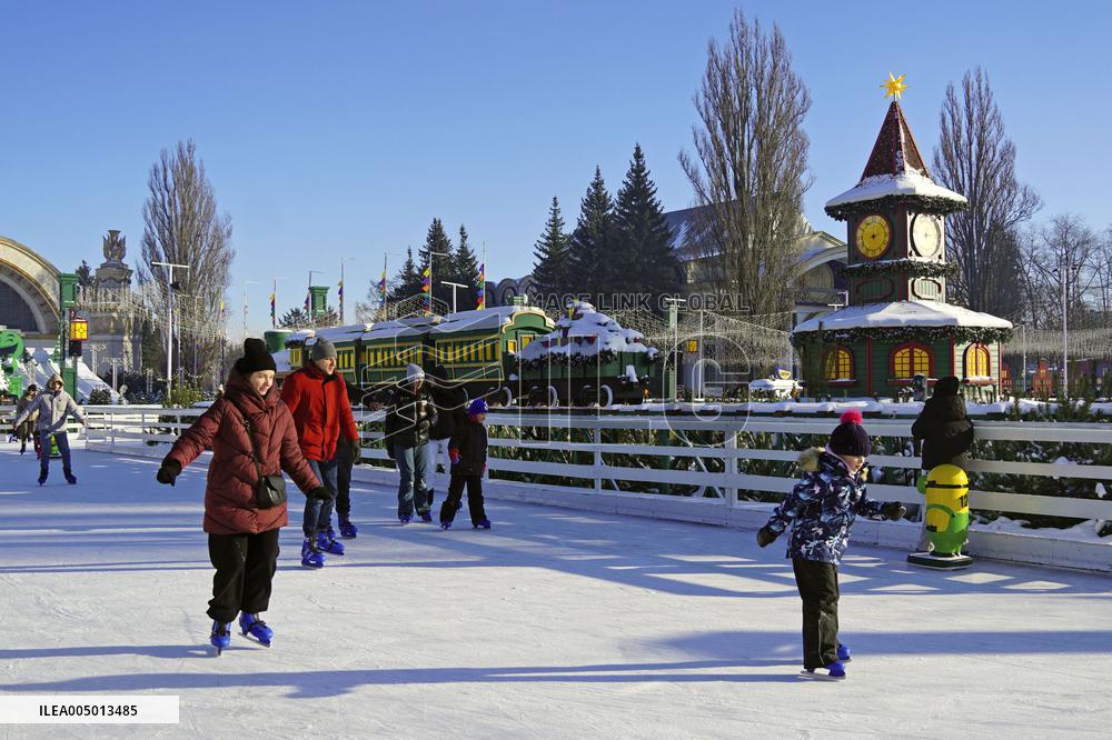 New Year's Day in Kyiv