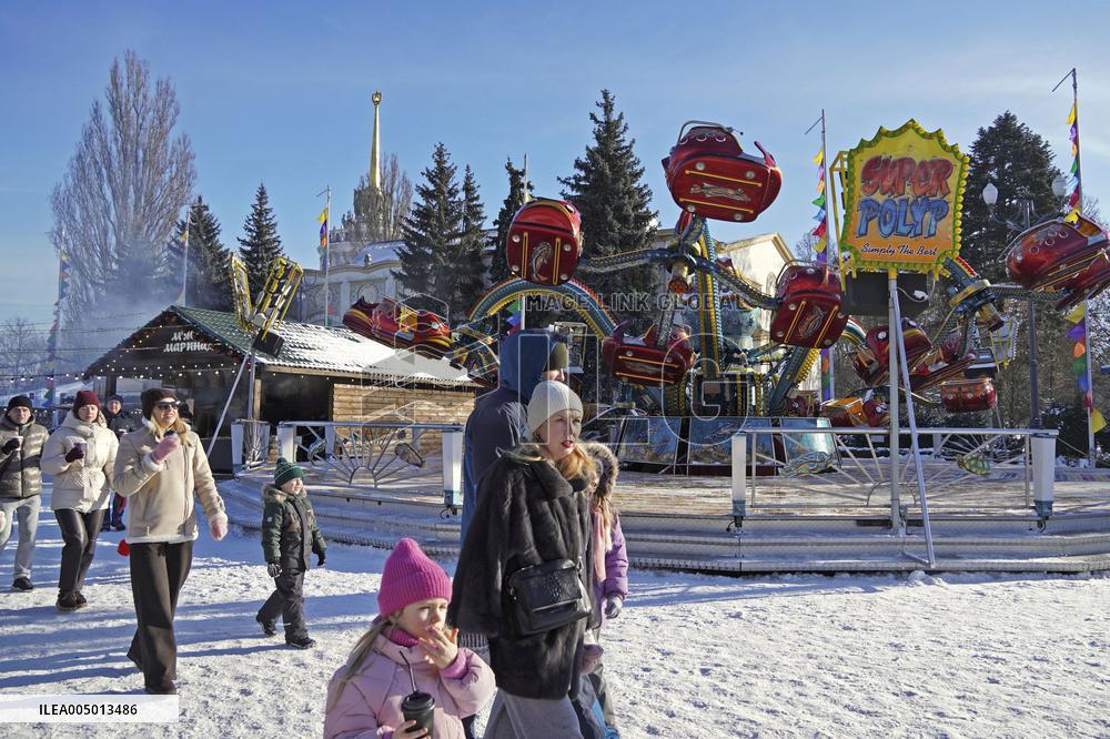 New Year's Day in Kyiv