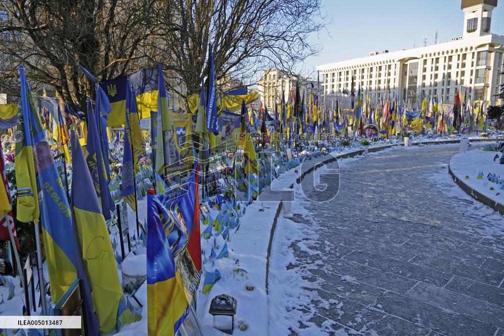 New Year's Day in Kyiv