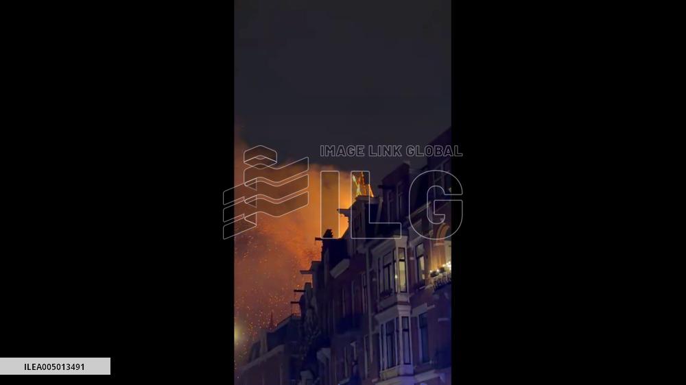 Netherlands: Historic Vondel Church in Amsterdam Destroyed by Massive New Year’s Fire