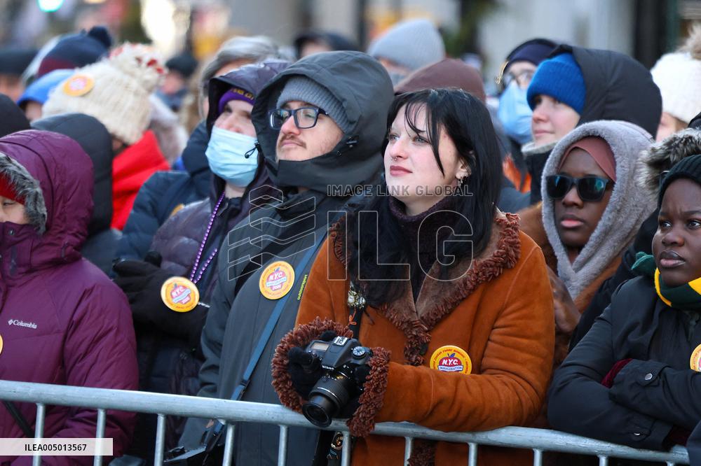 Inauguration of Mayor-Elect Zohran Mamdani - NYC