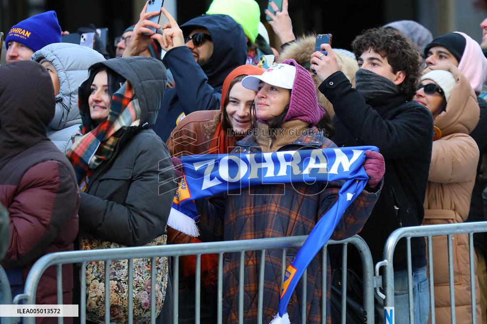 Inauguration of Mayor-Elect Zohran Mamdani - NYC