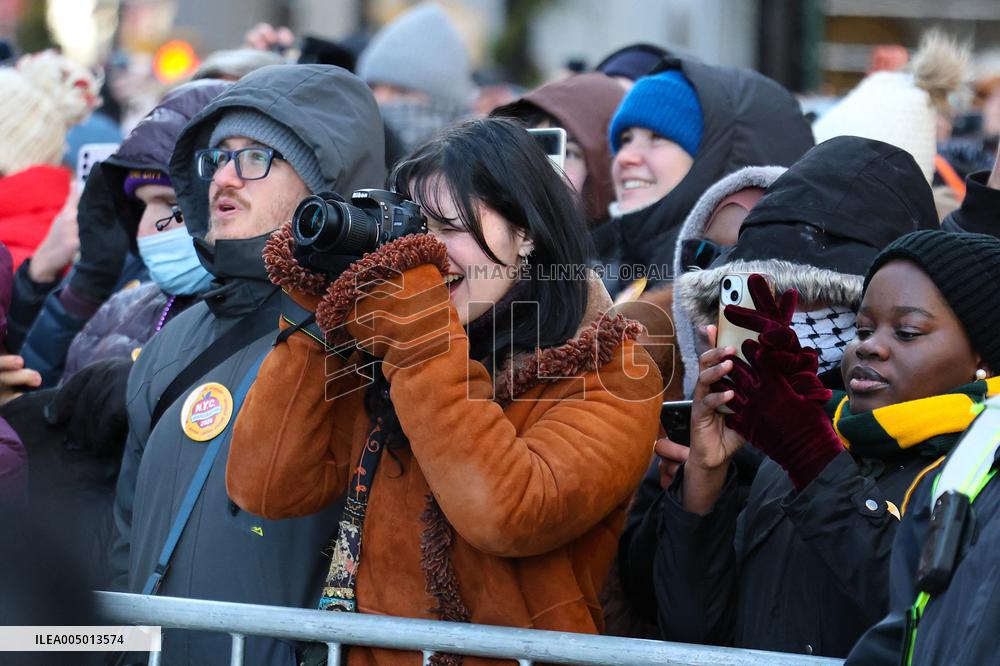 Inauguration of Mayor-Elect Zohran Mamdani - NYC