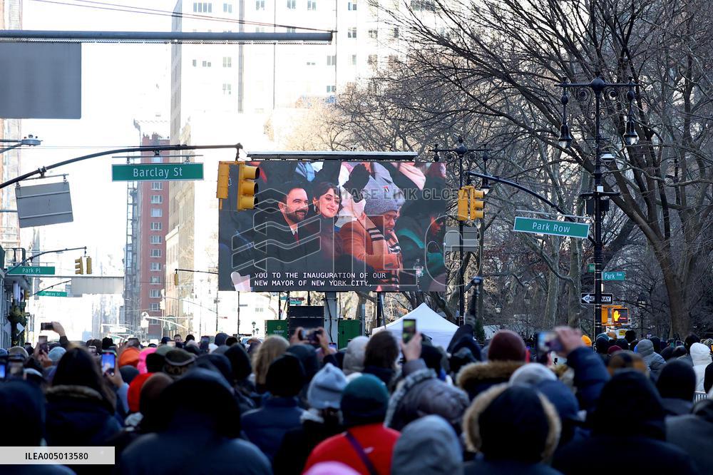Inauguration of Mayor-Elect Zohran Mamdani - NYC