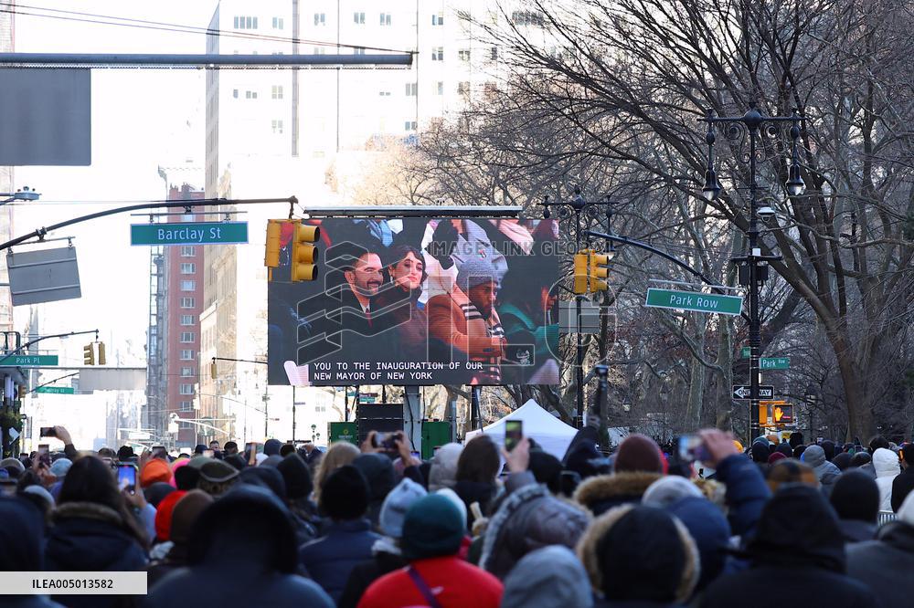 Inauguration of Mayor-Elect Zohran Mamdani - NYC