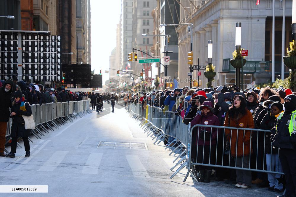 Inauguration of Mayor-Elect Zohran Mamdani - NYC