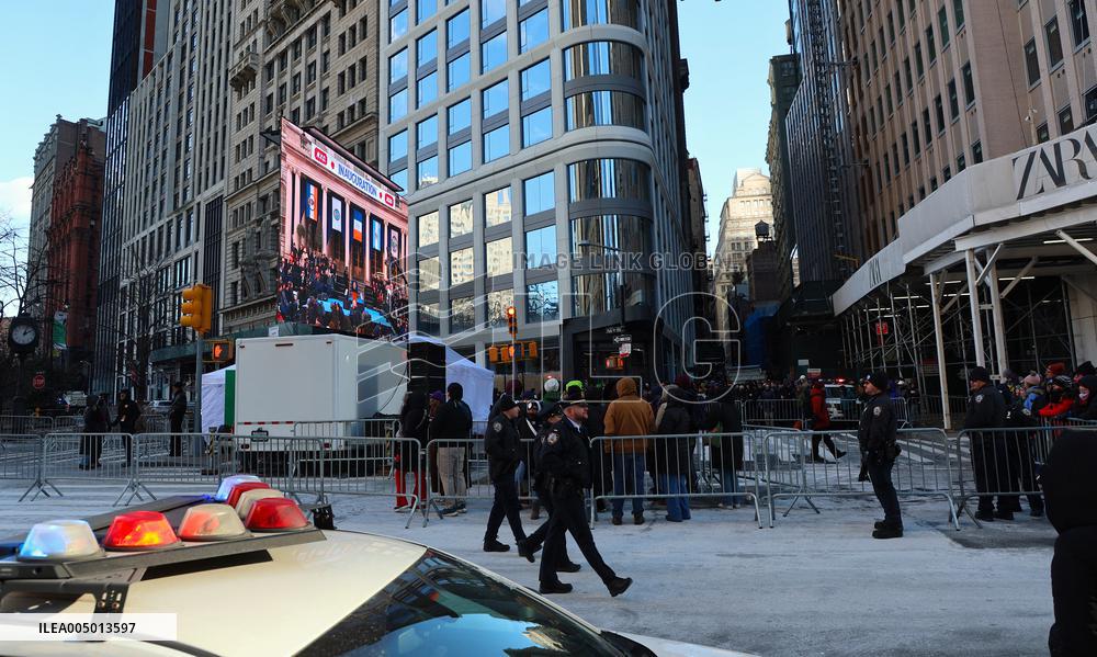 Inauguration of Mayor-Elect Zohran Mamdani - NYC