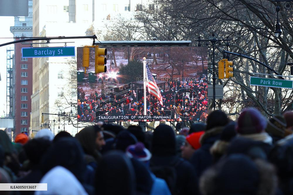 Inauguration of Mayor-Elect Zohran Mamdani - NYC