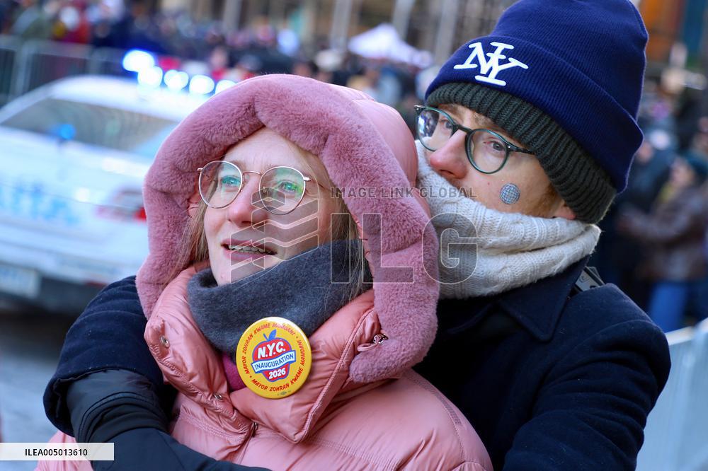 Inauguration of Mayor-Elect Zohran Mamdani - NYC