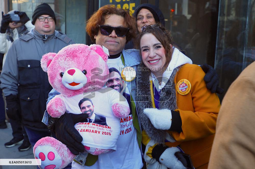 Inauguration of Mayor-Elect Zohran Mamdani - NYC