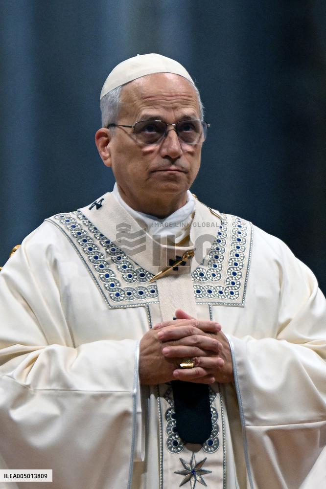 Pope Leo XIV Celebrates New Year's Day Mass - Vatican