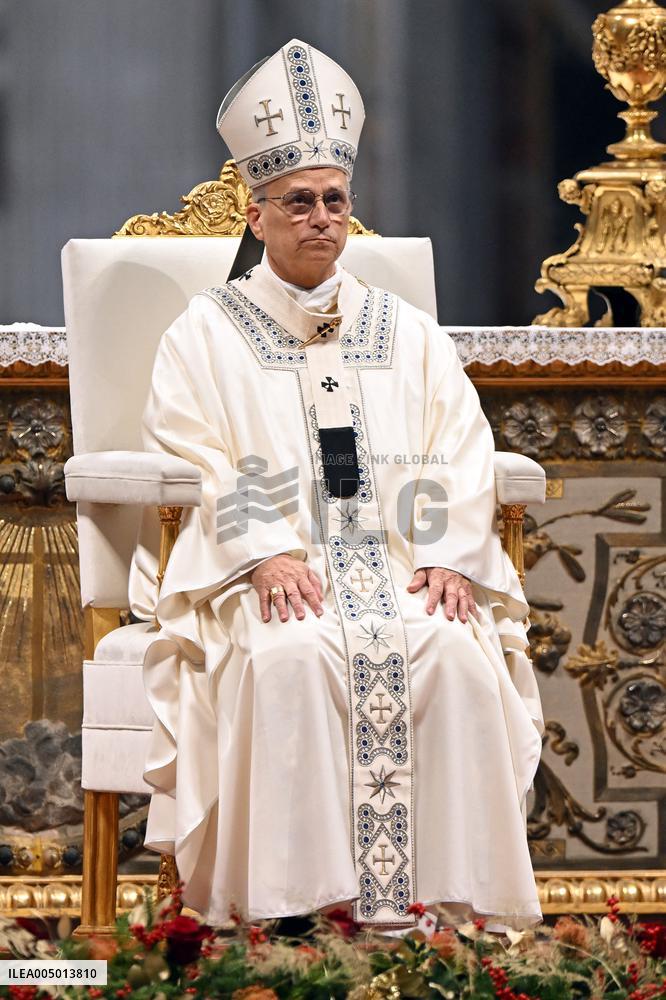 Pope Leo XIV Celebrates New Year's Day Mass - Vatican