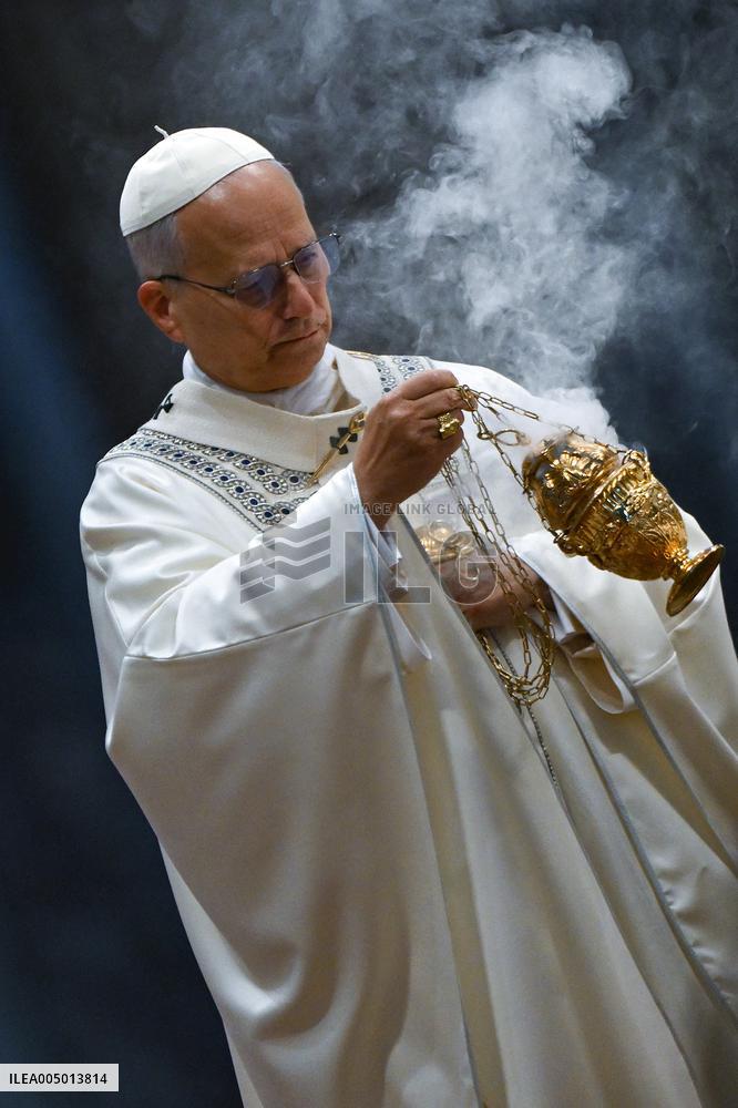 Pope Leo XIV Celebrates New Year's Day Mass - Vatican