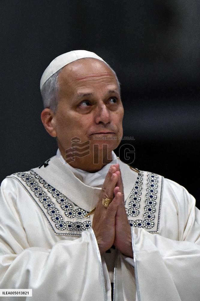 Pope Leo XIV Celebrates New Year's Day Mass - Vatican