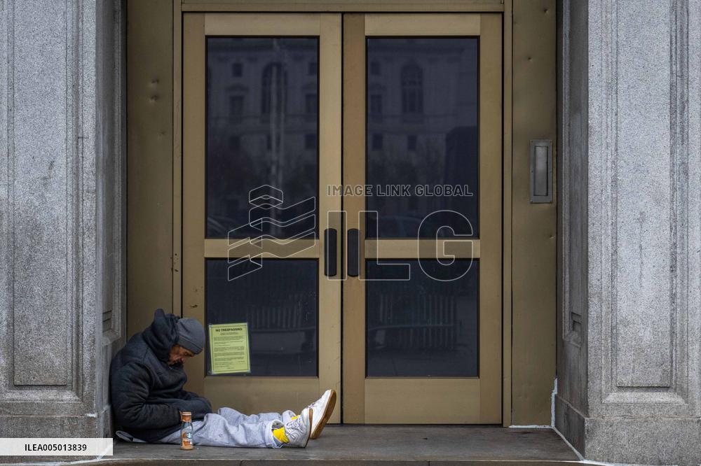 Homeless on The Street - San Francisco