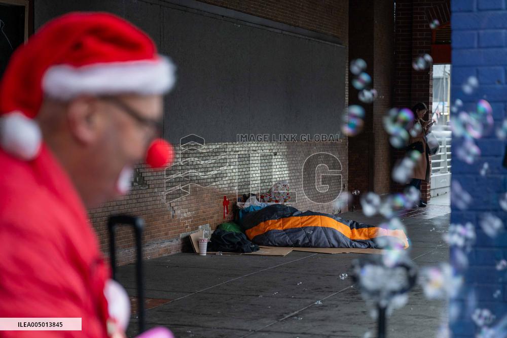 Homeless on The Street - San Francisco