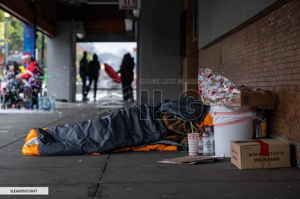 Homeless on The Street - San Francisco