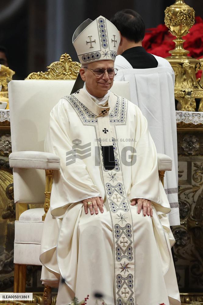 Pope Leo XIV Celebrates New Year's Day Mass - Vatican